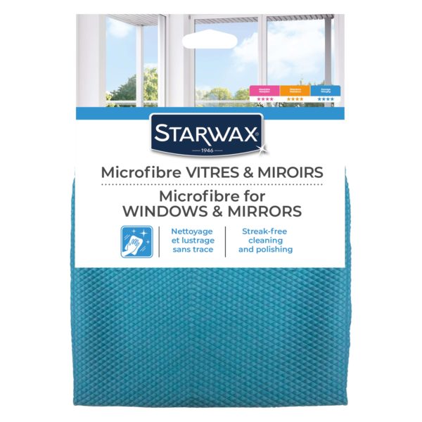 Microfibre for windows & mirrors