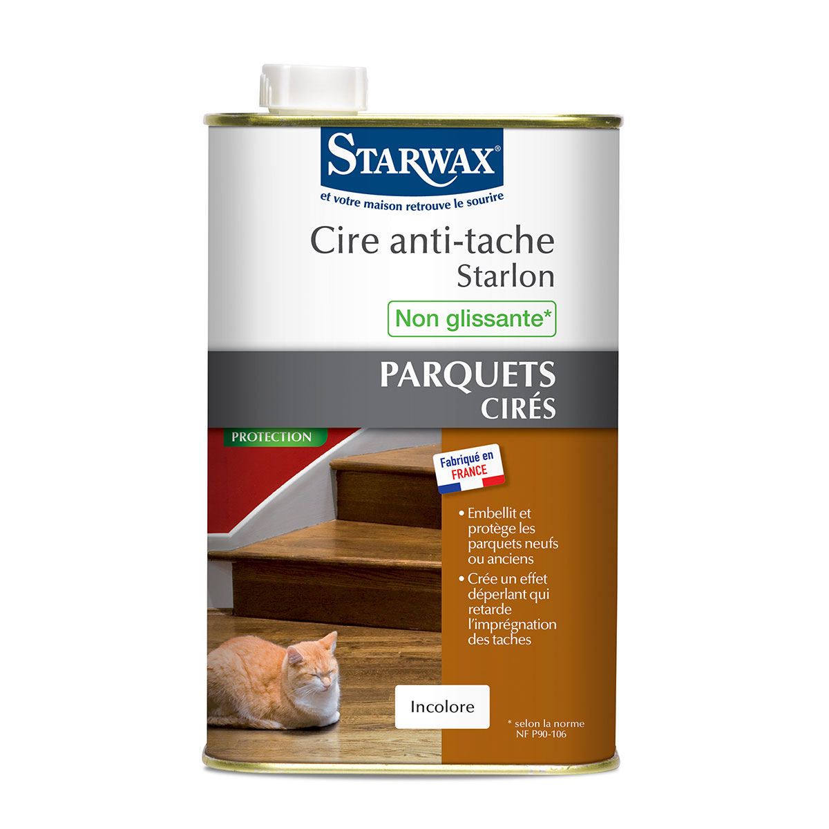 Starlon stain-resistant wax polish - Starwax