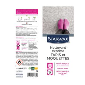 Express cleaner reviver for rugs and carpets Starwax