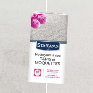 Dry-cleaner for rugs and carpets starwax